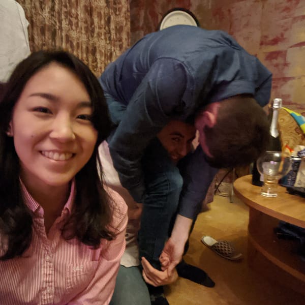 Acacia and Harry, January 2020